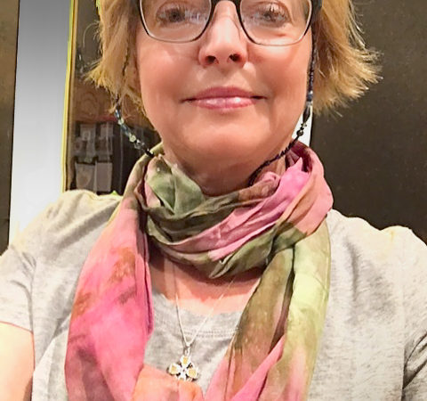 Laurie Warner Selfie, “Love the scarf!”